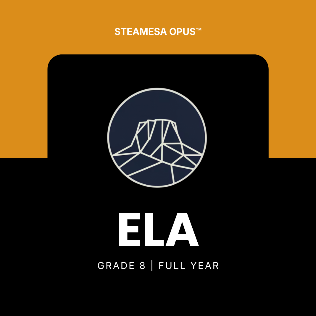 STEAMESA OpUs ELA — Grade 8 | Full Year