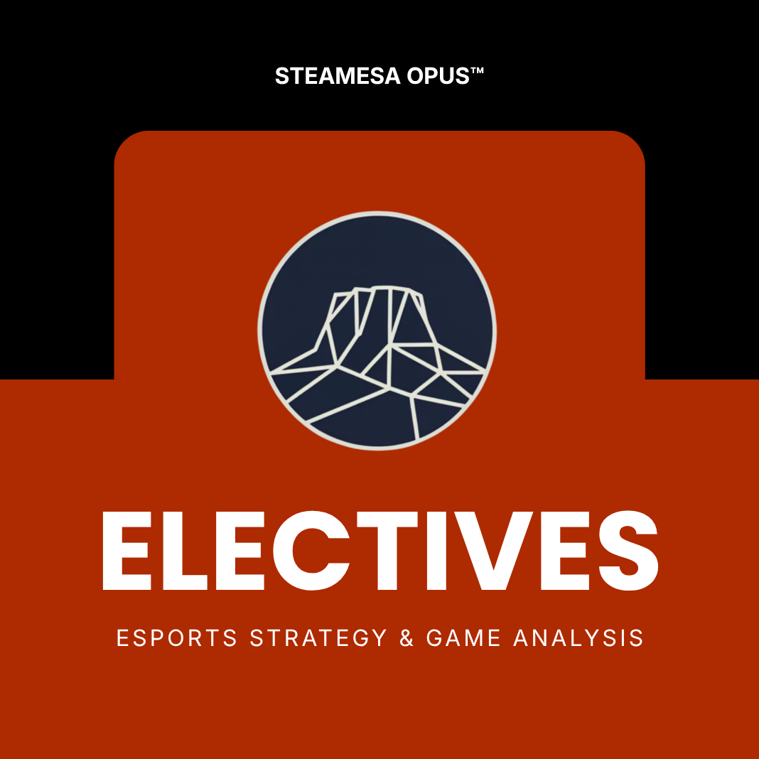 STEAMESA Elective — Esports Strategy & Game Analysis (Grades 9-12)